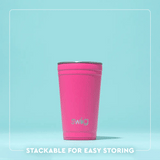 Mahjong Party Cup (24oz) - The Pink Pineapple 850
