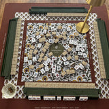 [Mahjong Row & Co] Ash Burl Mahjong Tile Set - The Pink Pineapple 850