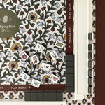 [Mahjong Row & Co] Autumn Saffron Mahjong Mat - The Pink Pineapple 850