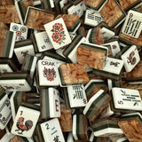 [Mahjong Row & Co] Cypress Mahjong Tile Set - The Pink Pineapple 850