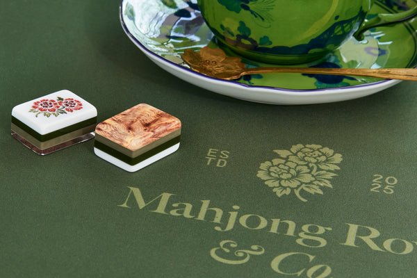 [Mahjong Row & Co] Cypress Mahjong Tile Set - The Pink Pineapple 850