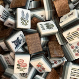[Mahjong Row & Co] Honey Weave Mahjong Tile Set - The Pink Pineapple 850