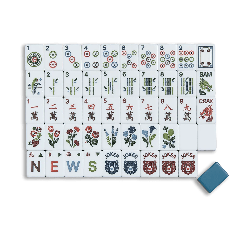 [Mahjong Row & Co] Laken Mahjong Tile Set - The Pink Pineapple 850