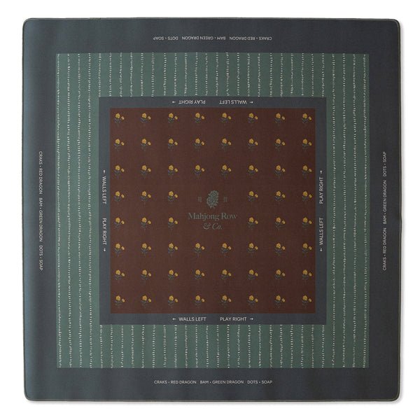[Mahjong Row & Co] Marigold Mahjong Mat - The Pink Pineapple 850