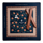 [Mahjong Row & Co] Midnight Garden Mahjong Mat - The Pink Pineapple 850