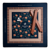 [Mahjong Row & Co] Midnight Garden Mahjong Mat - The Pink Pineapple 850