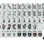 [Mahjong Row & Co] Oakley Mahjong Tile Set - The Pink Pineapple 850