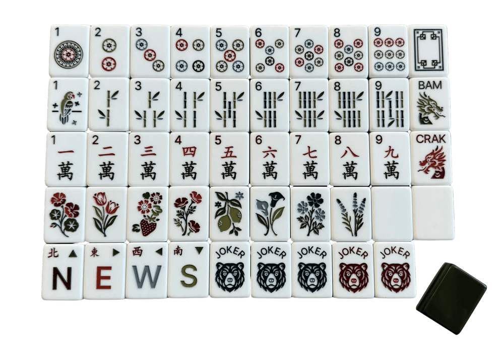 [Mahjong Row & Co] Oakley Mahjong Tile Set - The Pink Pineapple 850