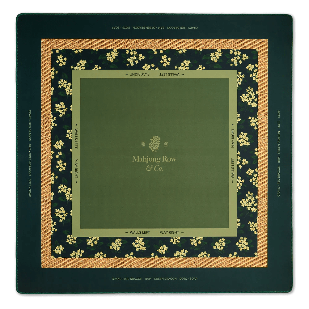 [Mahjong Row & Co] Osmanthus Grove Mahjong Mat - The Pink Pineapple 850