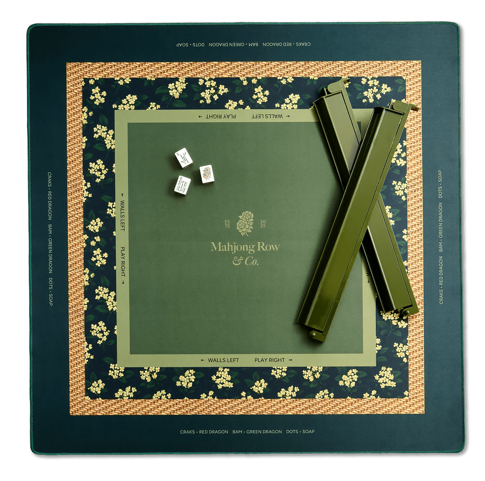 [Mahjong Row & Co] Osmanthus Grove Mahjong Mat - The Pink Pineapple 850