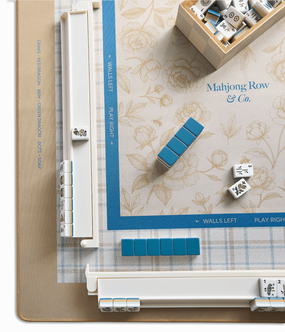 [Mahjong Row & Co] Spring Awakening – Warm Honey Mahjong Mat - The Pink Pineapple 850