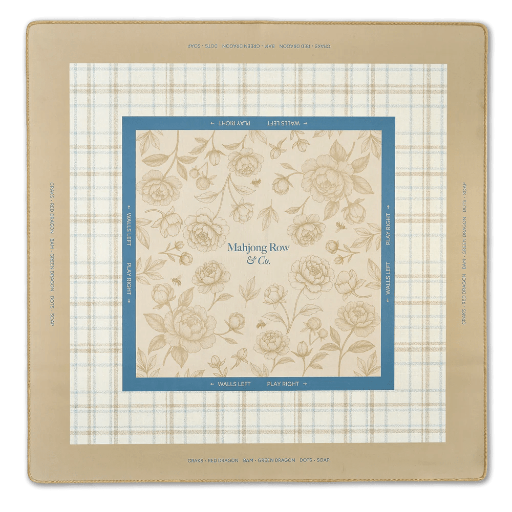 [Mahjong Row & Co] Spring Awakening – Warm Honey Mahjong Mat - The Pink Pineapple 850