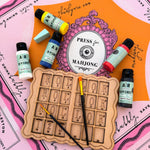 Mahjong Solo Practice Board DIY Kit - The Pink Pineapple 850