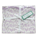 Lavender Brushstroke Scalloped Mahjong Tablecloth