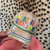 Make It A Good Day Fawn Snapback Hat - The Pink Pineapple 850