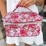 Makeup Case Flourish Pinks - The Pink Pineapple 850