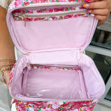 Makeup Case Flourish Pinks - The Pink Pineapple 850