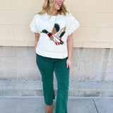 Mallard in Flight Knit Top - The Pink Pineapple 850