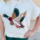 Mallard in Flight Knit Top - The Pink Pineapple 850