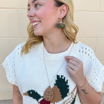 Mallard in Flight Knit Top - The Pink Pineapple 850