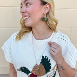 Mallard in Flight Knit Top - The Pink Pineapple 850