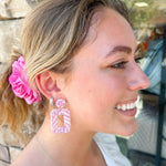 Margot Earrings - Bubblegum Pink - The Pink Pineapple 850