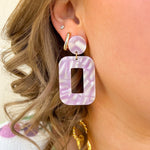 Margot Earrings in Bubblegum Pink - The Pink Pineapple 850