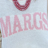 Margs Graphic Sweater - The Pink Pineapple 850