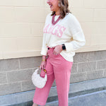 Margs Graphic Sweater - The Pink Pineapple 850