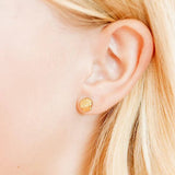 Marina Shell Stud Earring - The Pink Pineapple 850