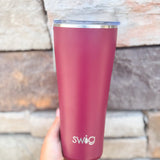 Maroon Tumbler 32oz - The Pink Pineapple 850