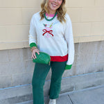 Martini Mistletoe Sweater - The Pink Pineapple 850