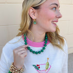 Martini Mistletoe Sweater - The Pink Pineapple 850