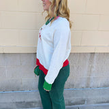 Martini Mistletoe Sweater - The Pink Pineapple 850
