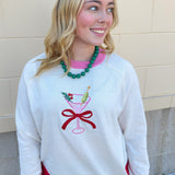 Martini Mistletoe Sweater - The Pink Pineapple 850