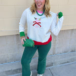 Martini Mistletoe Sweater - The Pink Pineapple 850