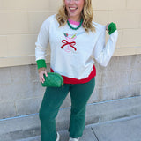 Martini Mistletoe Sweater - The Pink Pineapple 850