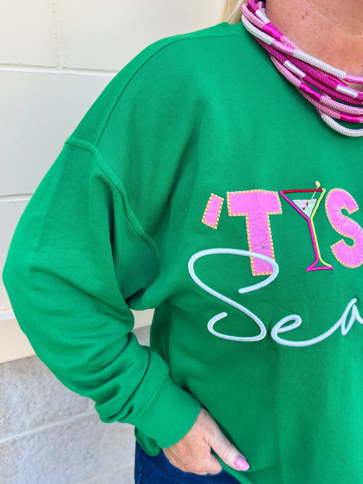 Martini Season Sweatshirt - The Pink Pineapple 850