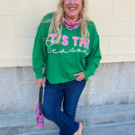 Martini Season Sweatshirt - The Pink Pineapple 850