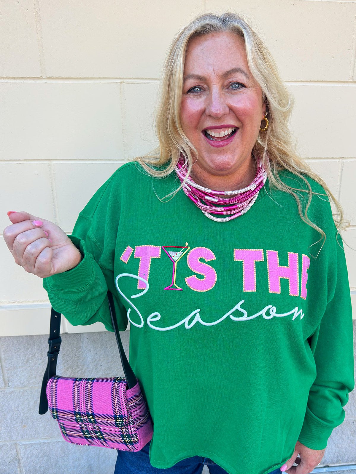 Martini Season Sweatshirt - The Pink Pineapple 850