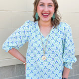 [Mary Square] Ashlyn Top in Sweetbriar Lattice - The Pink Pineapple 850