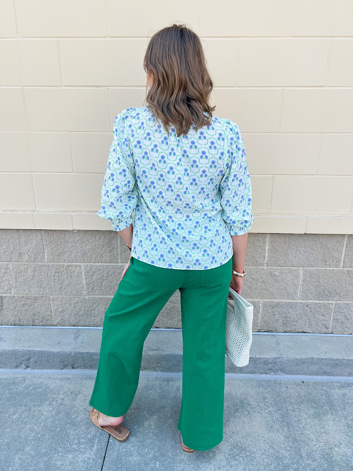 [Mary Square] Ashlyn Top in Sweetbriar Lattice - The Pink Pineapple 850