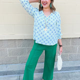 [Mary Square] Ashlyn Top in Sweetbriar Lattice - The Pink Pineapple 850