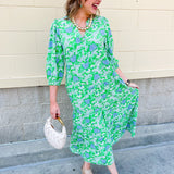[Mary Square] Cameron Dress in Daisy Chain - The Pink Pineapple 850