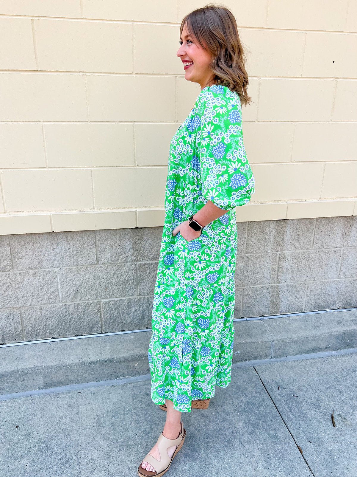 [Mary Square] Cameron Dress in Daisy Chain - The Pink Pineapple 850