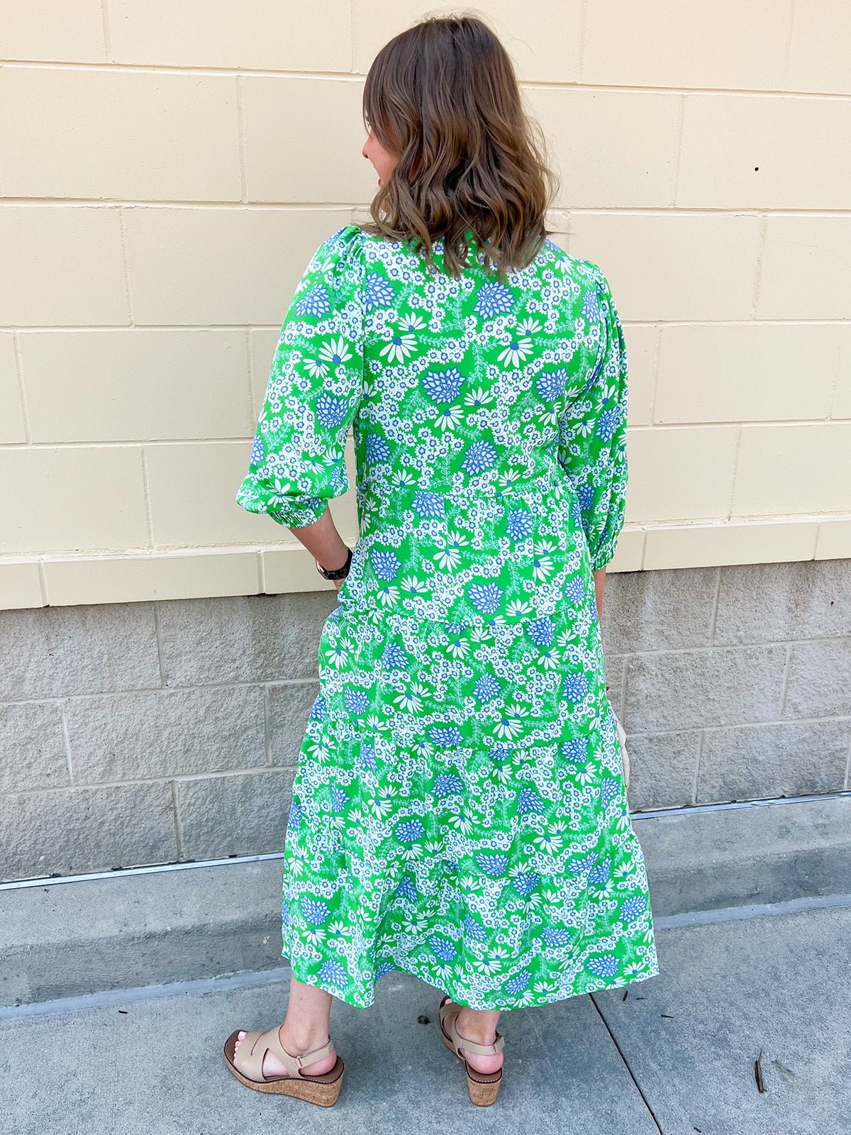 [Mary Square] Cameron Dress in Daisy Chain - The Pink Pineapple 850