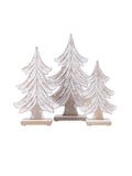 Mary Square Carved Spruce Wood Trees - The Pink Pineapple 850