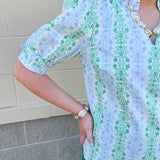 [Mary Square] Colette Top in Heirloom Vine - The Pink Pineapple 850