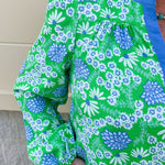 [Mary Square] Gianna Top in Daisy Chain Green - The Pink Pineapple 850