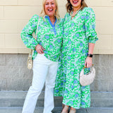 [Mary Square] Gianna Top in Daisy Chain Green - The Pink Pineapple 850